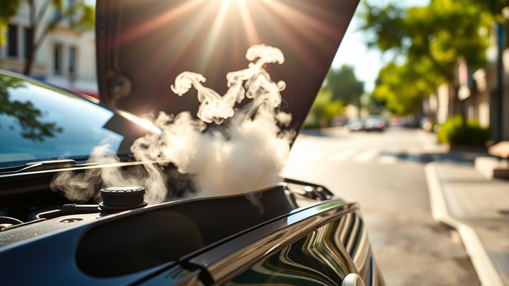 ac causes car overheat