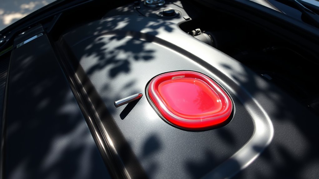 adding fluid to hot