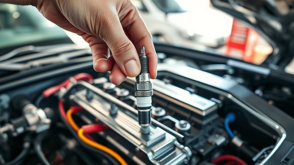 autozone spark plug service