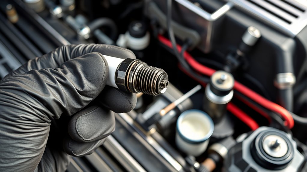clean and replace spark plugs