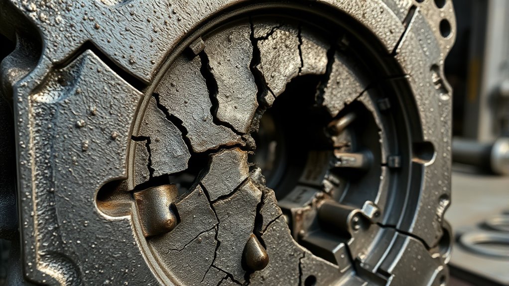 driving with cracked block