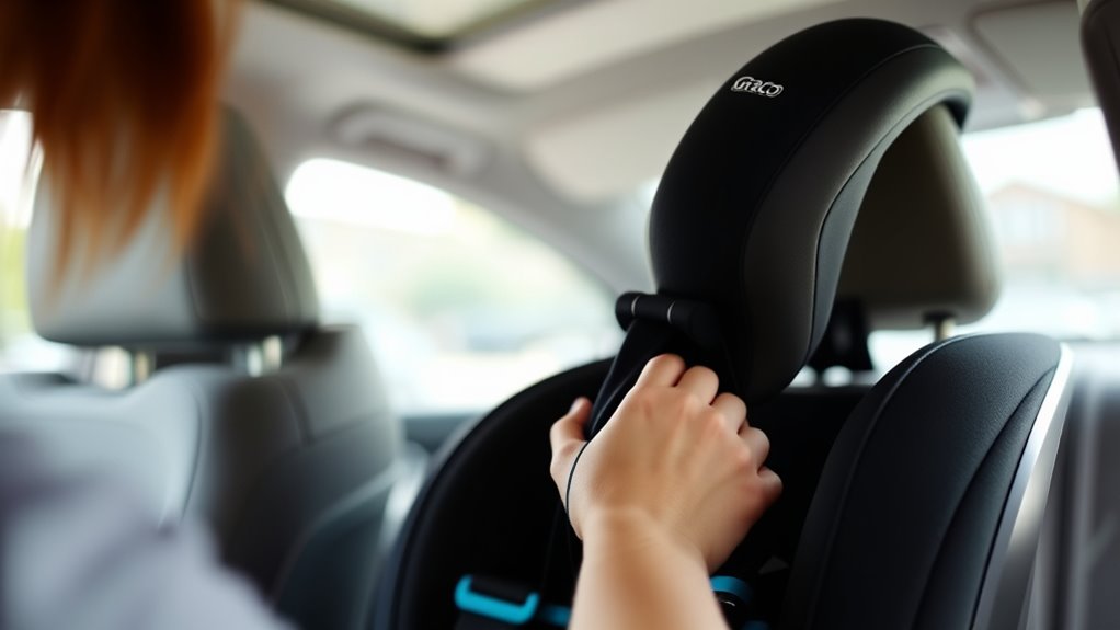 extend graco car seat straps