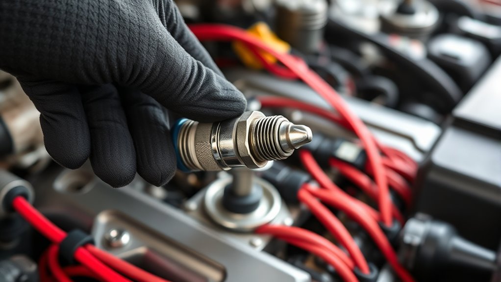 inspect spark plugs regularly