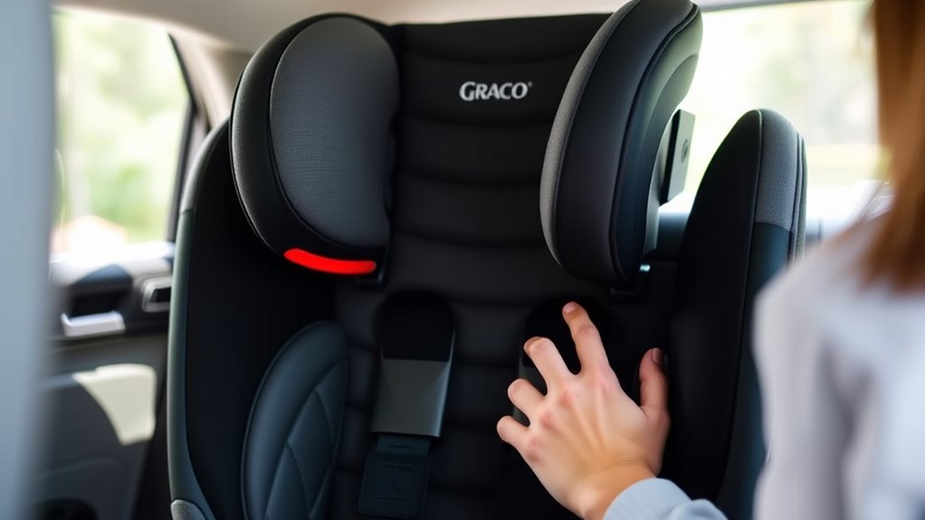 reclining graco car seat guide