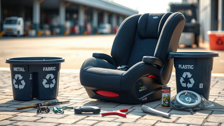 responsible car seat disposal