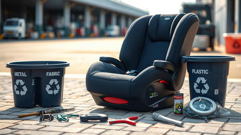 responsible car seat disposal