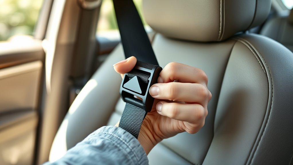 safely remove car seat strap