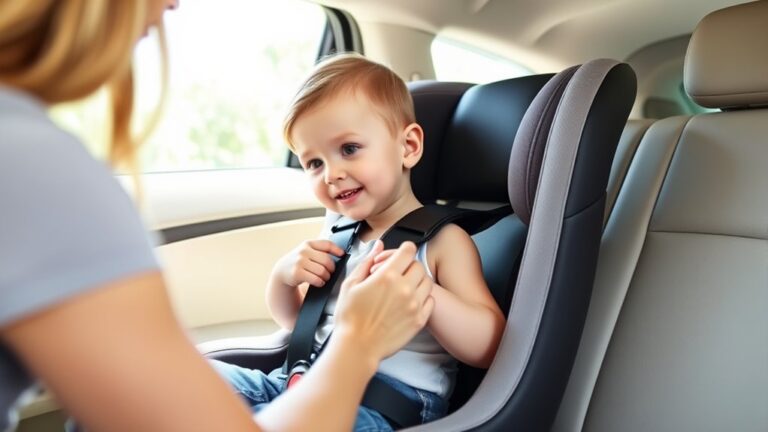 securely position car seat