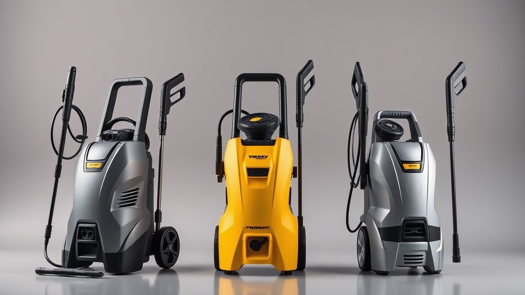 Comparing Popular Pressure Washing Machines