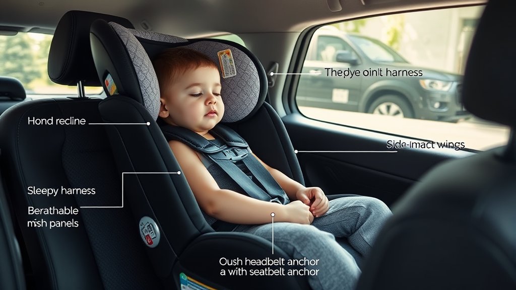 What Makes the Best Car Seat for Sleeping Comfortable and Safe?