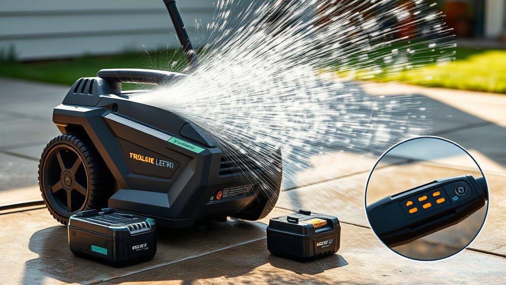 What Makes the Best Cordless Electric Pressure Washer Stand Out?