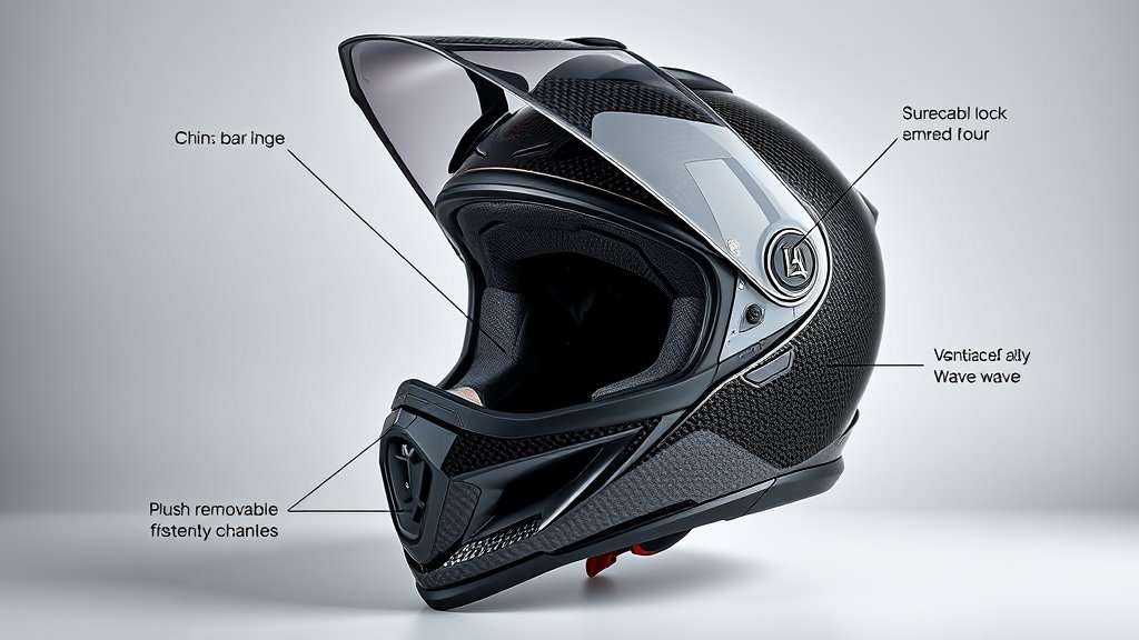 What Should You Prioritize When Choosing a Carbon Fiber Modular Motorcycle Helmet?