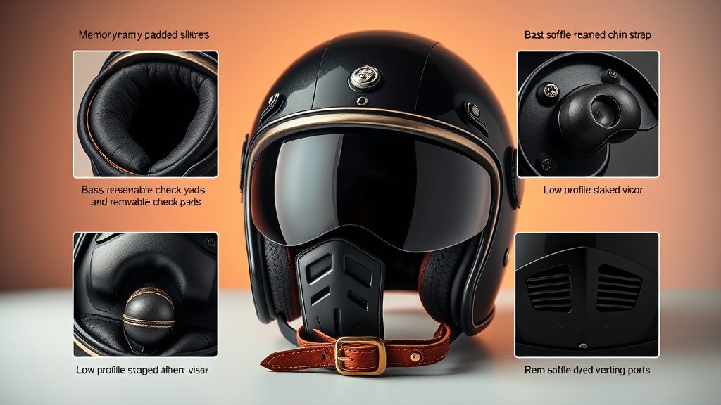 Which Features Make the Best Helmet for Retro Motorcycle Riders Stand Out?