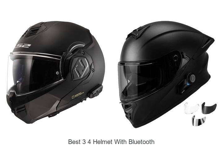 Top 12 Best 3 4 Helmet With Bluetooth You Can’t Miss!