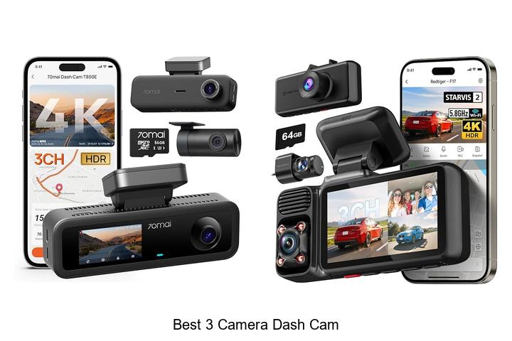 Top 12 Best 3 Camera Dash Cam That Will Blow Your Mind!