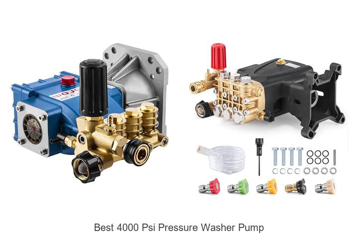 Top 12 Best 4000 PSI Pressure Washer Pump You Need Now