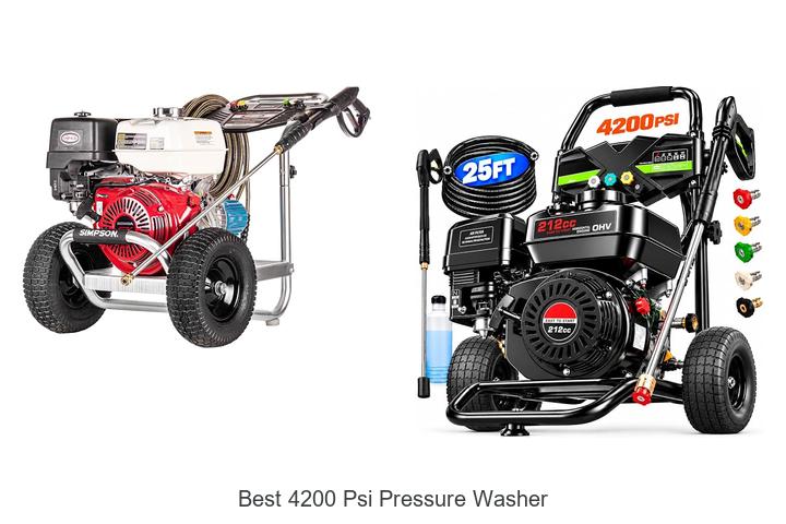 Top 12 Best 4200 PSI Pressure Washer That Will Blow Minds