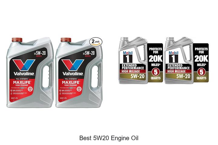 Top 12 Best 5W20 Engine Oil You Can’t Miss Today!