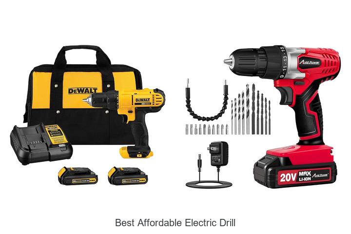 Top 12 Best Affordable Electric Drill You Can’t Miss!