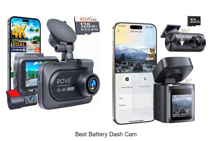 Top 12 Best Battery Dash Cam That Will Blow Your Mind