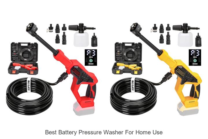 Top 12 Best Battery Pressure Washer For Home Use Revealed!