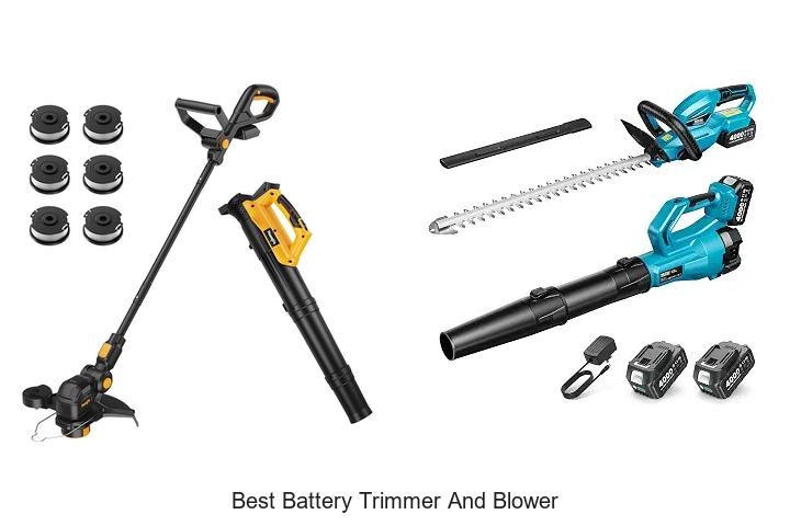 Top 12 Best Battery Trimmer and Blower That Shock You!