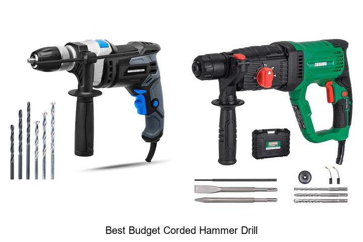 Top 12 Best Budget Corded Hammer Drill That Shocks Pros