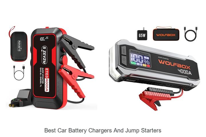 Top 12 Best Car Battery Chargers and Jump Starters Revealed!