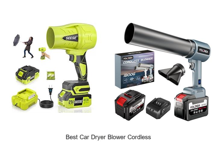 Top 12 Best Car Dryer Blower Cordless You Must Try Now
