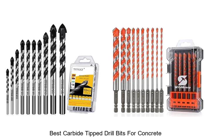 Top 12 Best Carbide Tipped Drill Bits for Concrete Exposed!