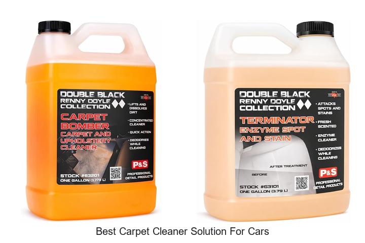 Top 12 Best Carpet Cleaner Solution for Cars Revealed!