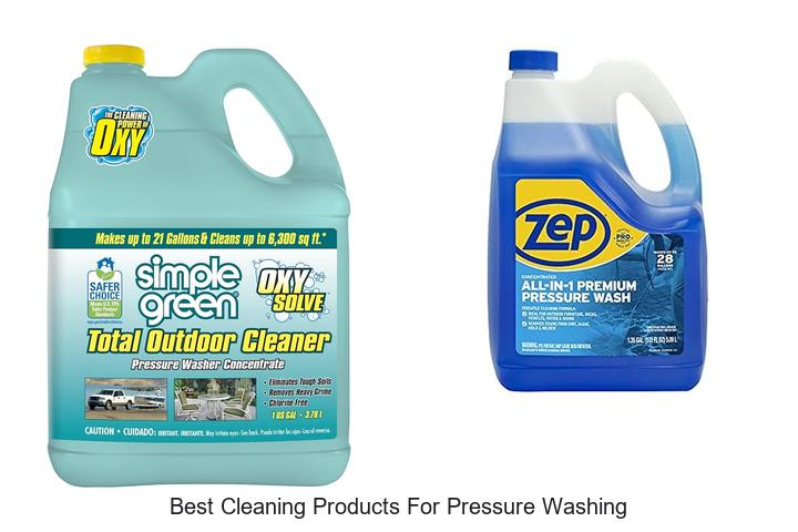 Top 12 Best Cleaning Products for Pressure Washing You Need!