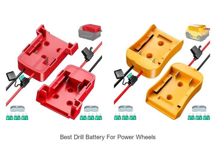 Top 12 Best Drill Battery for Power Wheels That Last Long