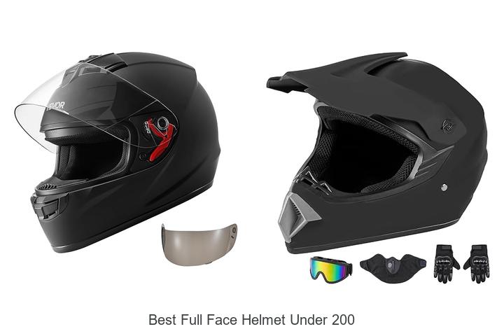 Top 12 Best Full Face Helmet Under 200 You Can’t Miss!