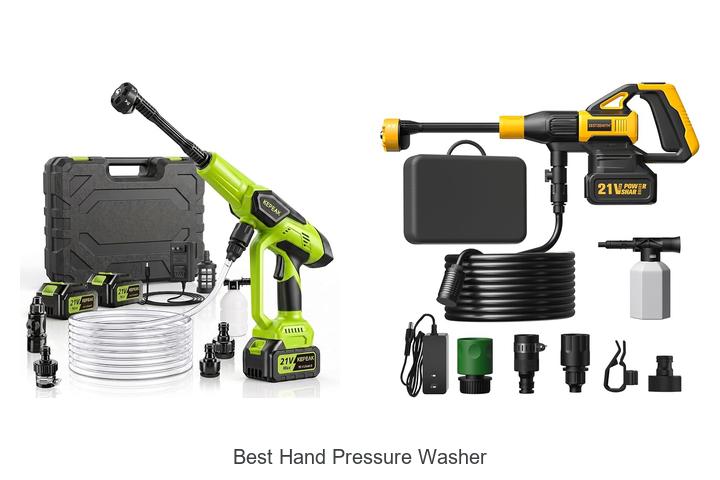 Top 12 Best Hand Pressure Washer That Will Blow Your Mind