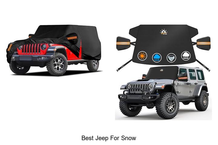 Top 12 Best Jeep For Snow That Dominate Winter Roads