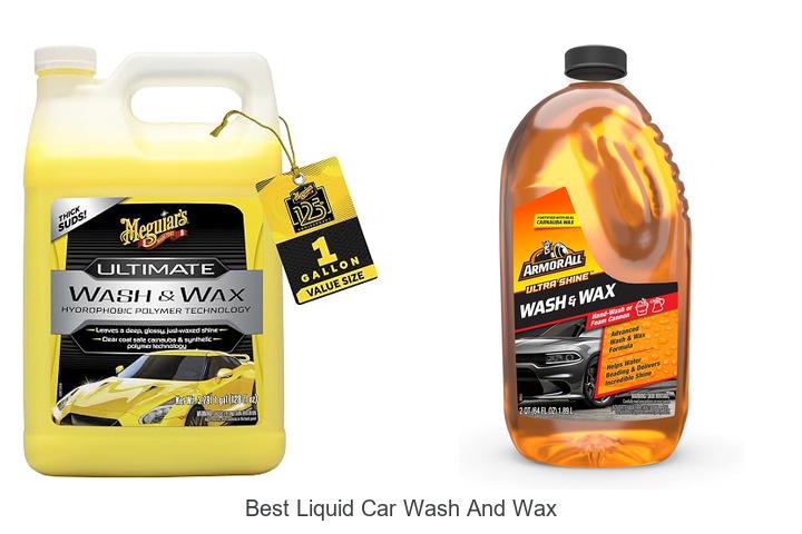 Top 12 Best Liquid Car Wash And Wax You Can’t Miss!
