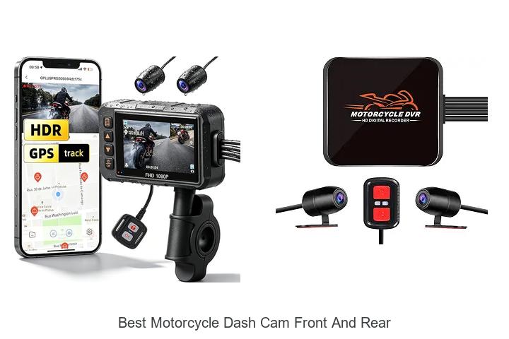 Top 12 Best Motorcycle Dash Cam Front and Rear You Need!