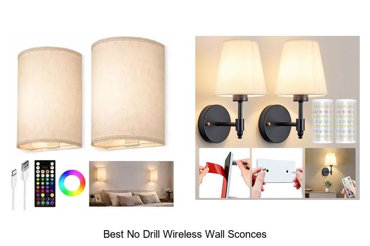 Top 12 Best No Drill Wireless Wall Sconces You Need Now