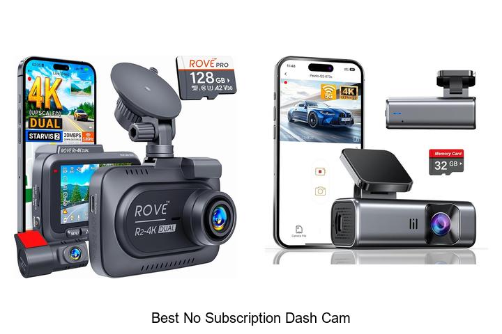 Top 12 Best No Subscription Dash Cam You Can Trust Today