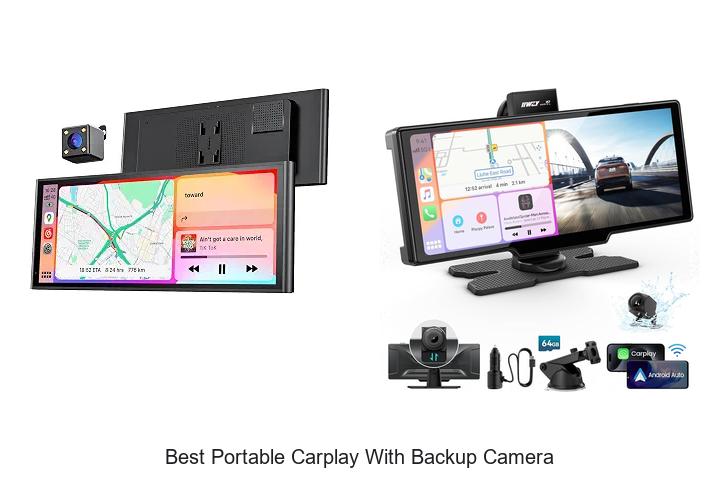Top 12 Best Portable Carplay With Backup Camera You Need!