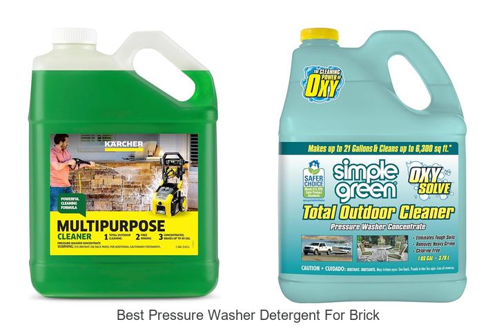 Top 12 Best Pressure Washer Detergent For Brick That Works!