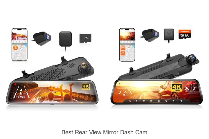 Top 12 Best Rear View Mirror Dash Cam You Must Have Now