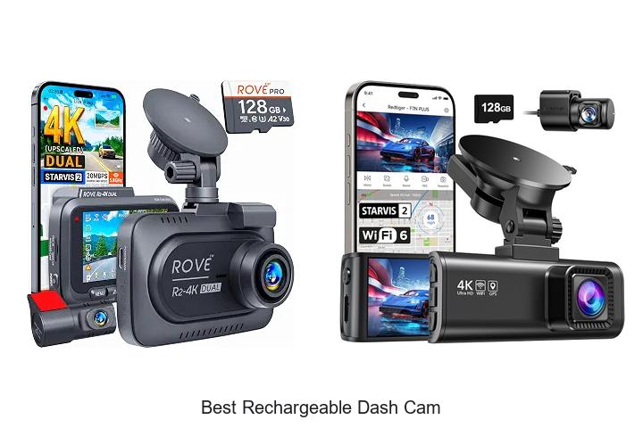 Top 12 Best Rechargeable Dash Cam You Can’t Miss Today